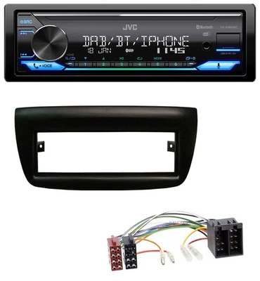 JVC Bluetooth DAB USB MP3 Autoradio für Fiat Doblo 12-15 Opel Combo 10-15 - Bild 1 von 4