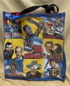 Borsa tote vintage TV Land aperta 24 ore promo memorabilia TV retrò da collezione - Foto 1 di 9