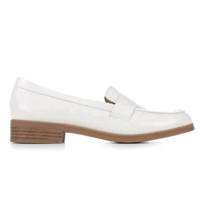 LifeStride Sonoma mocassino supporto arco plantare extra scarpe crema taglia 7,5 M nuovo $60 - Foto 1 di 13