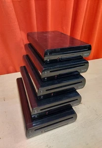 Lot Of 5 Nintendo Wii U Black Consoles Home 1501 - Picture 1 of 5