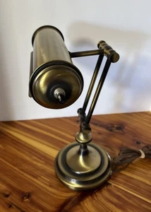 Vintage Bankers Piano Desk Lamp Underwriters Laboratories Lamp Issue J-7218 Work - Picture 1 of 6