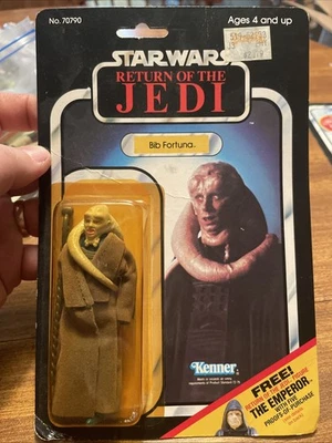 Babero Fortuna Star Wars Return of the Jedi (Kenner) - 1983 (Taiwán) 65-Cardback Foto 1 de 2