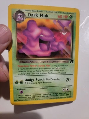 Dark Muk Team Rocket Unlimited 41/82 Pokemon TCG Vintage WOTC 2000 Nintendo  - Image 1 of 2
