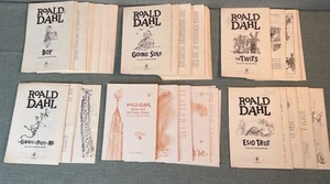 Lot 350+ Vtg Book Pages Junk Journal Paper Craft Ephemera - Roald Dahl - Picture 1 of 18