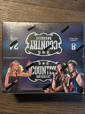 Panini Country Music 2014 paquete de 24 cajas al por menor - nuevo sellado de fábrica aspecto para autos Foto 1 de 2