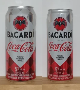 Mexico Coca-Cola Bacardi cans - Picture 1 of 3