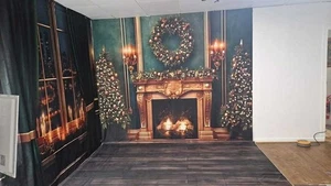 Kate Backdrops Christmas Room Backdrop Used for Photography - Picture 1 of 3