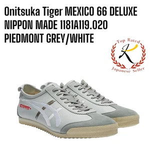 Onitsuka Tiger Mexico 66 Deluxe Nippon Made 1181A119 020 Grau Weiß Leder F/J - Bild 1 von 12