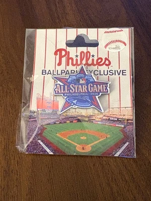 2026 Phillies All-Star Game Logo Commemorative Lapel Pin. A CB Park Exclusive - Image 1 of 3