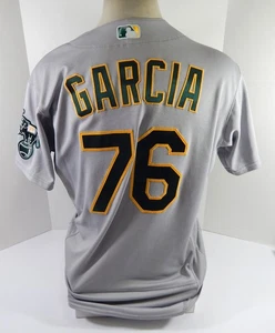 2022 Oakland Athletics Dermis Garcia #76 Game Used Grey Jersey 5 G HR 3 H 4RBI 0 - Picture 1 of 7