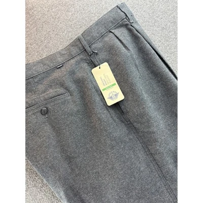 Pantalones de vestir Dockers para hombre clásicos plisados inspirados en colección altos anchos grises talla 36x31 Foto 1 de 4