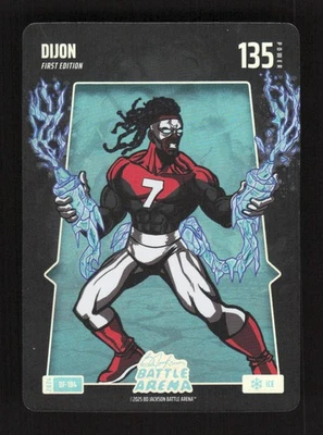 Боевая арена Бо Джексона Dijon Bijon Robinson 2026 Griffey Battlefoil Ice #BF-184 - Изображение 1 из 3