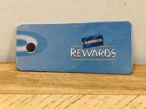 Rare Vintage Blockbuster Rewards Card Key Fob 2006 Rare Shape - Bild 1 von 3