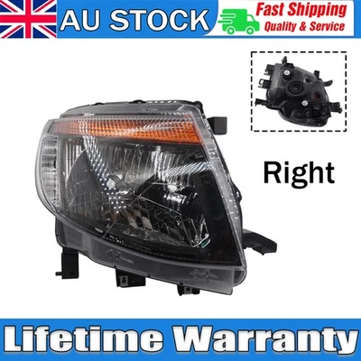 RH Right Hand Head Light Front Lamp (XLT Chrome) Ford Ranger PX 2011~2015 AU - image 1 of 4
