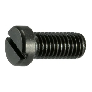 #8-40 x 3/8" Black Oxide Slotted Fillister Head Gun Screws (10 pcs.) - Picture 1 of 2