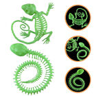 Lizard Toy Halloween Gecko Toys Glow In The Dark Snake Decorations