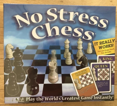 NO STRESS CHESS a Board & Card Game to Learn Chess Easily for Ages 7+ NEW - Image 1 of 4