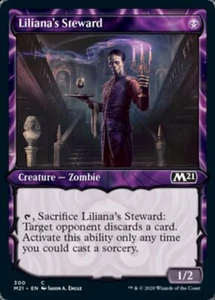 MTG LILIANA's STEWARD FOIL EXC - ATTENDENTE DI LILIANA - M21 X EN - MAGIC - Picture 1 of 1