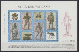 701126) Blocco Vaticano 9** Olimpiadi - Foto 1 di 1