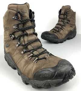 Botas de Senderismo Oboz Bridger 8" Para Hombre Talla 11.5 Aisladas Impermeables Corteza Marrón - Imagen 1 de 12