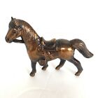 Vintage Metal Bronze Copper Color Horse Carnival Prize Saddle Halter 3?X 4?
