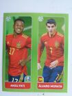 Ansu Fati Rc Morata Panini Euro 2020 International Edition N. 518 Sticker Spain