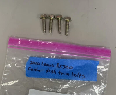 2000 lexus rx300 center dash trim bolts - Изображение 1 из 2