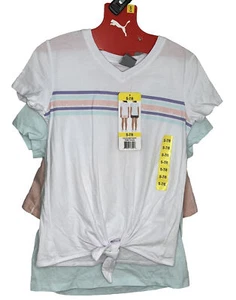 PUMA Youth Girl - 4-piece Set - Color Mint/white/gray - Small 7-8 — NWT - Picture 1 of 9