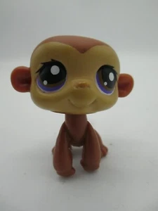 Hasbro Littlest Pet Shop Affe #189 2005 Lavendel und braune Augen - Bild 1 von 7