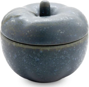 Bunzlauer Keramik Apfelbräter Apfelbackform Bratapfeltopf Ø12,6cm H11,6cm ZIELON - Bild 1 von 3