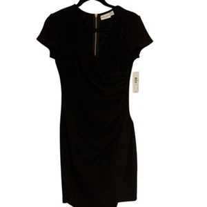 Abito nero elegante Bisou Bisou little nero taglia 2 nuovo con etichetta - Foto 1 di 8