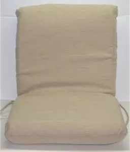 Waterproof® Outdoor Club Chair Cushion ~ Aransas Sand ~ 22 x 43 x 3.5 NEW - Picture 1 of 3