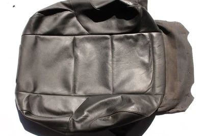 2004-2007 BMW E60 530i FRONT LH DRIVER SIDE UPPER SEAT COVER LEATHER K3427 - Image 1 of 4