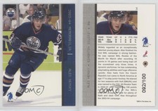 2003-04 ITG Be A Player Memorabilia Sapphire /100 Ales Hemsky #3