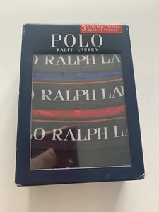Polo Ralph Lauren x3er Pack Stretch Cotton Classic Trunk L Rot Blau Schwarz - Bild 1 von 8