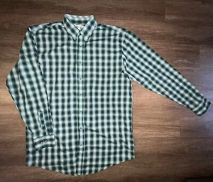Wrangler Hemd Riata Knopfleiste Herren grün kariert kariert Western Gr. XLT B10 - Bild 1 von 7