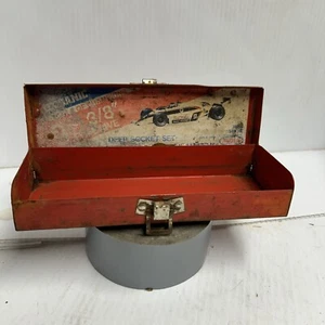 Vintage Master Mechanic True Value 14pc 3/8” Drive Socket Tool Set BOX ONLY - Picture 1 of 12