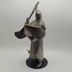 Ron Lyon Metal Sculpture Knight designer of Frightknight Knightmare 1980s 13" - Picture 1 of 11