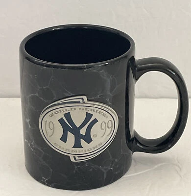 NYY baseball New York Yankees MLB cup mug 1999 World Series Champion Vintage - Image 1 of 3