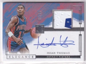 Panini 2023-24 Impeccable ERJ-ITH Isiah Thomas Game-Worn Patch On-Card Auto 1/10 - Bild 1 von 2