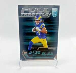 Puka Nacua /349 - 2024 Donruss Elite Full Throttle #24 - Los Angeles Rams - SP - Picture 1 of 2