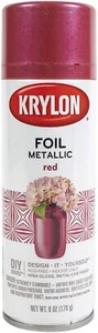 Krylon(R) Premium Metallic Foil Spray Paint 6oz-Red (Pack of 1) - Picture 1 of 1