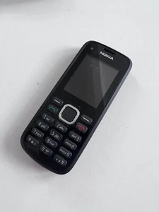 Nokia C1-02 EE schwarz einfaches Basis Handy  - Bild 1 von 3