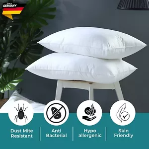 Kopfkissen 80x80 Kissen 40x80 Bettkissen 80x80 Schlafkissen Höhe qualität - Bild 1 von 14