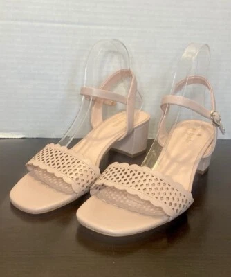 Sandalias Kate Spade Clara de cuero rosa talla 9,5 Foto 1 de 4