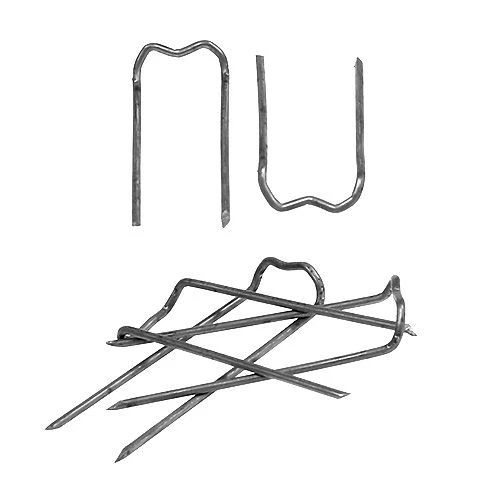 100 Patenthaften verschiedene Größen Krampen Islandklammern Haften Efeunadeln