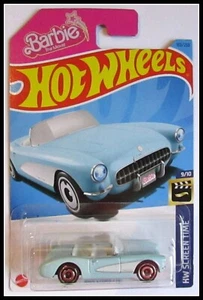 Hot Wheels Barbie blau 1956 Corvette 183/250 2023 - Bild 1 von 2
