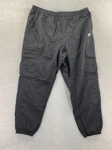 Nike Sportswear Unlined Utility Cargo Pants Men XL Black 29" Tapered Woven Nylon - Picture 1 of 12
