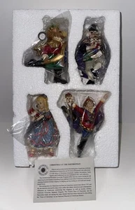 NEW Smithsonian Nutcracker Christmas Ornament Set 4 Pieces - Picture 1 of 7