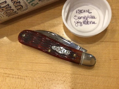 Great Eastern Cutlery 180116 Northfield Coyote Sangria 红色夹具 美丽! — 第 1/4 张图片